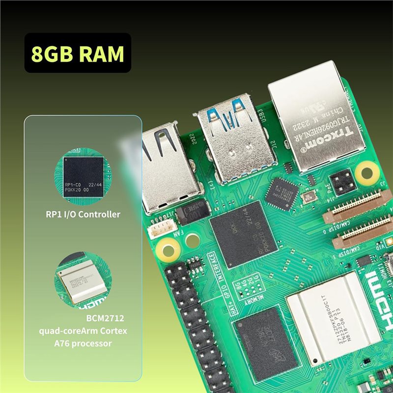 T23C – Starter-Kit von Iraspte – Raspberry Pi 5 8Gb Board Bewertung und Preis